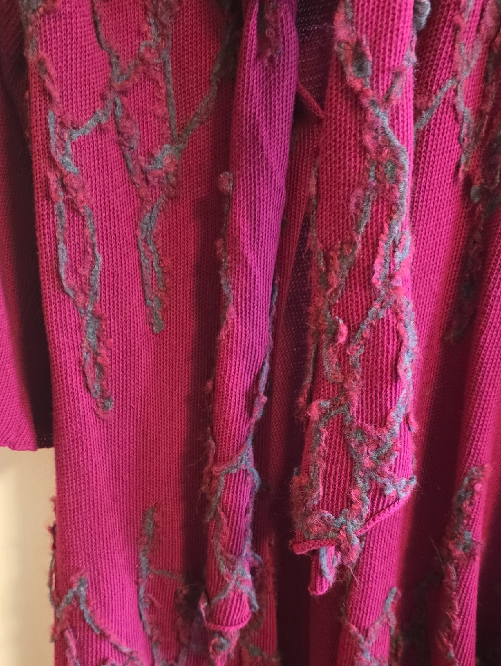 Long Knit Sweater/Jacket - Picture 6 of 7